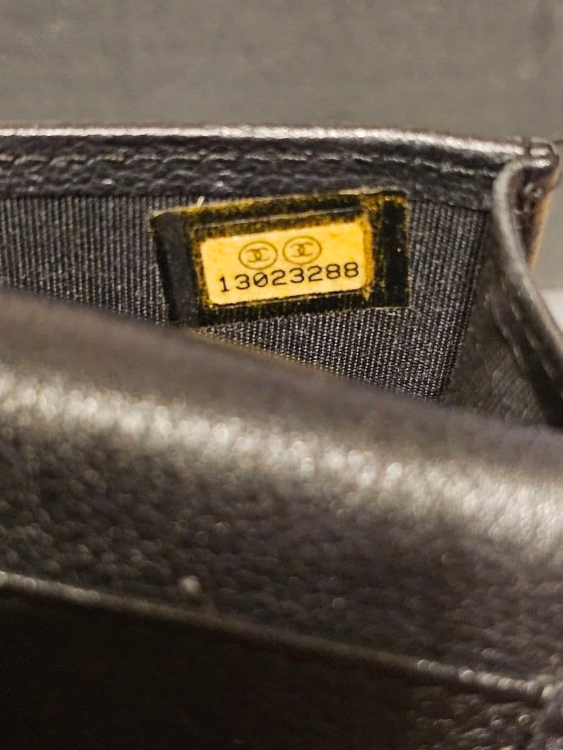 CHANEL バタフライカメリア 名刺入れ