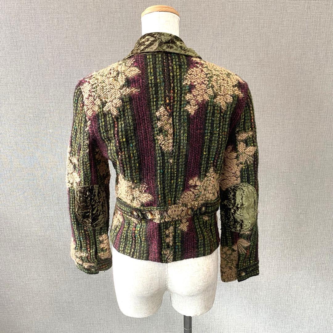 【ETRO】エトロ 花柄テーラードジャケット