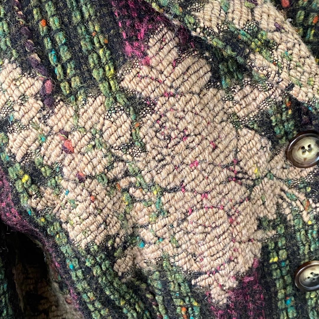 【ETRO】エトロ 花柄テーラードジャケット