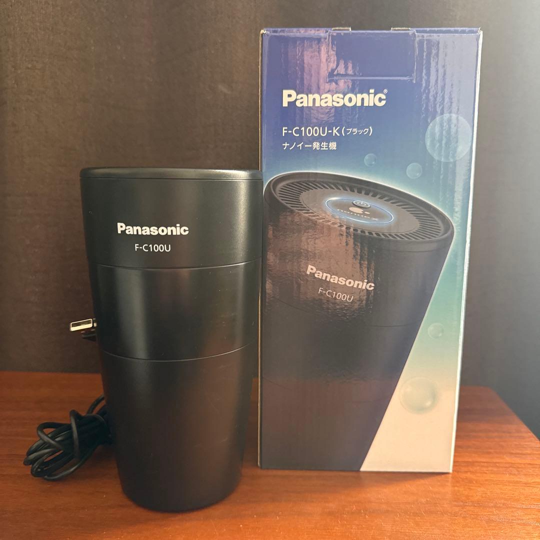 Panasonic F-C100U ブラック ナノイー発生器 nanoeX 車載
