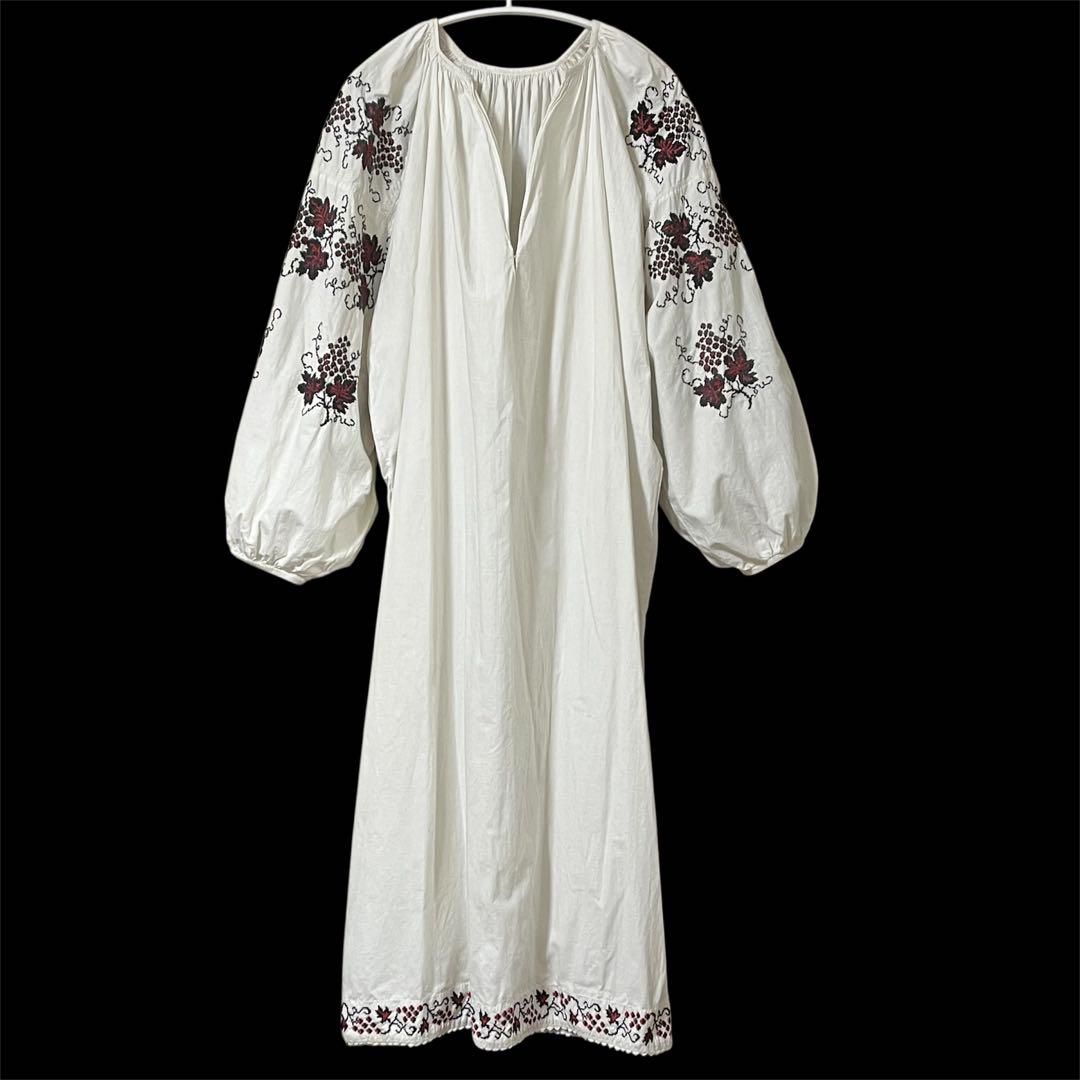 ヴィンテージ 刺繍ワンピース