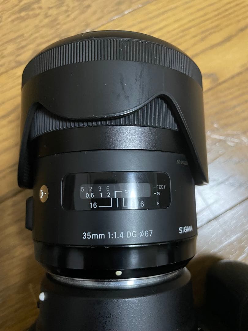 SIGMA 35mm F1.4 DG レンズ