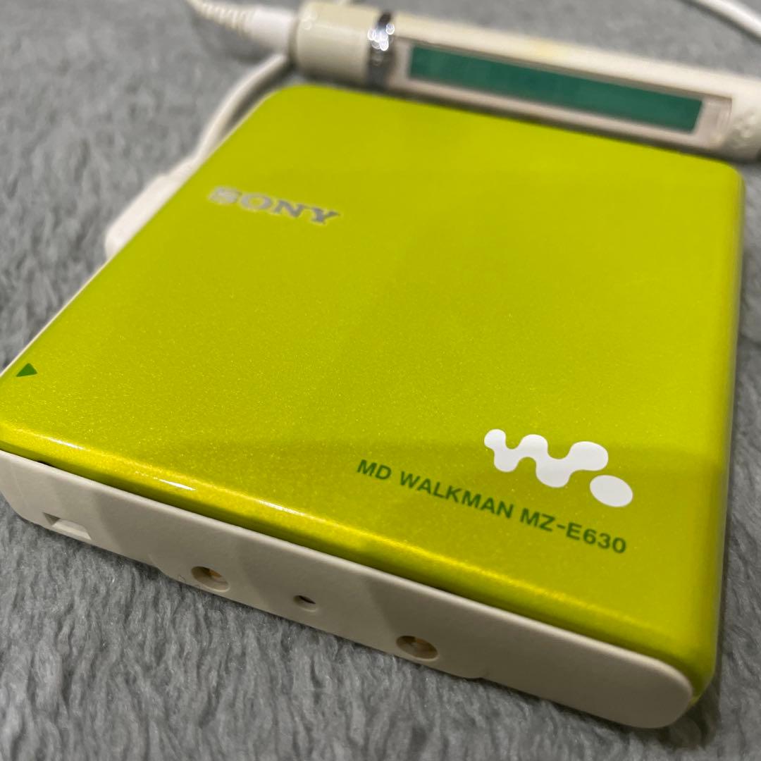 SONY ポータブルMDプレーヤー　WALKMAN MZ-E630