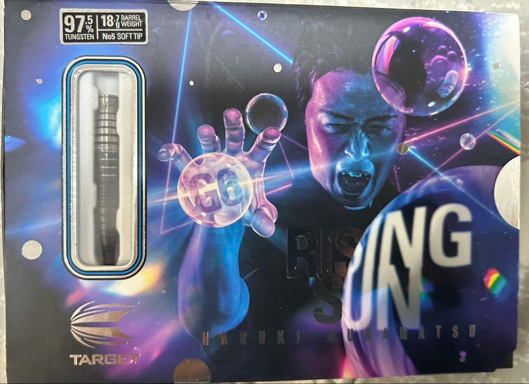 ダーツ　ターゲット　ライジングサン G6 No.5 エスダーツ20周年記念限定