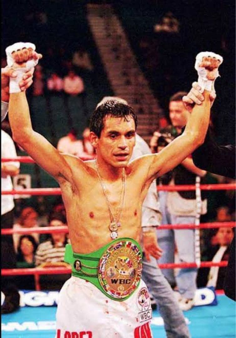 【お宝】リカルド・ロペス　サイン入りボクシンググローブ