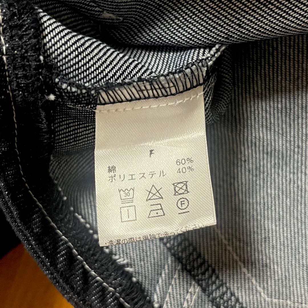 POPPY カットラインデニムジャケット