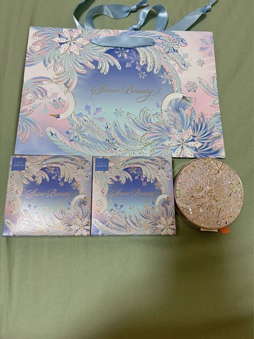 スノービューティーブライトニングスキンケアパウダーレフィル2個セット