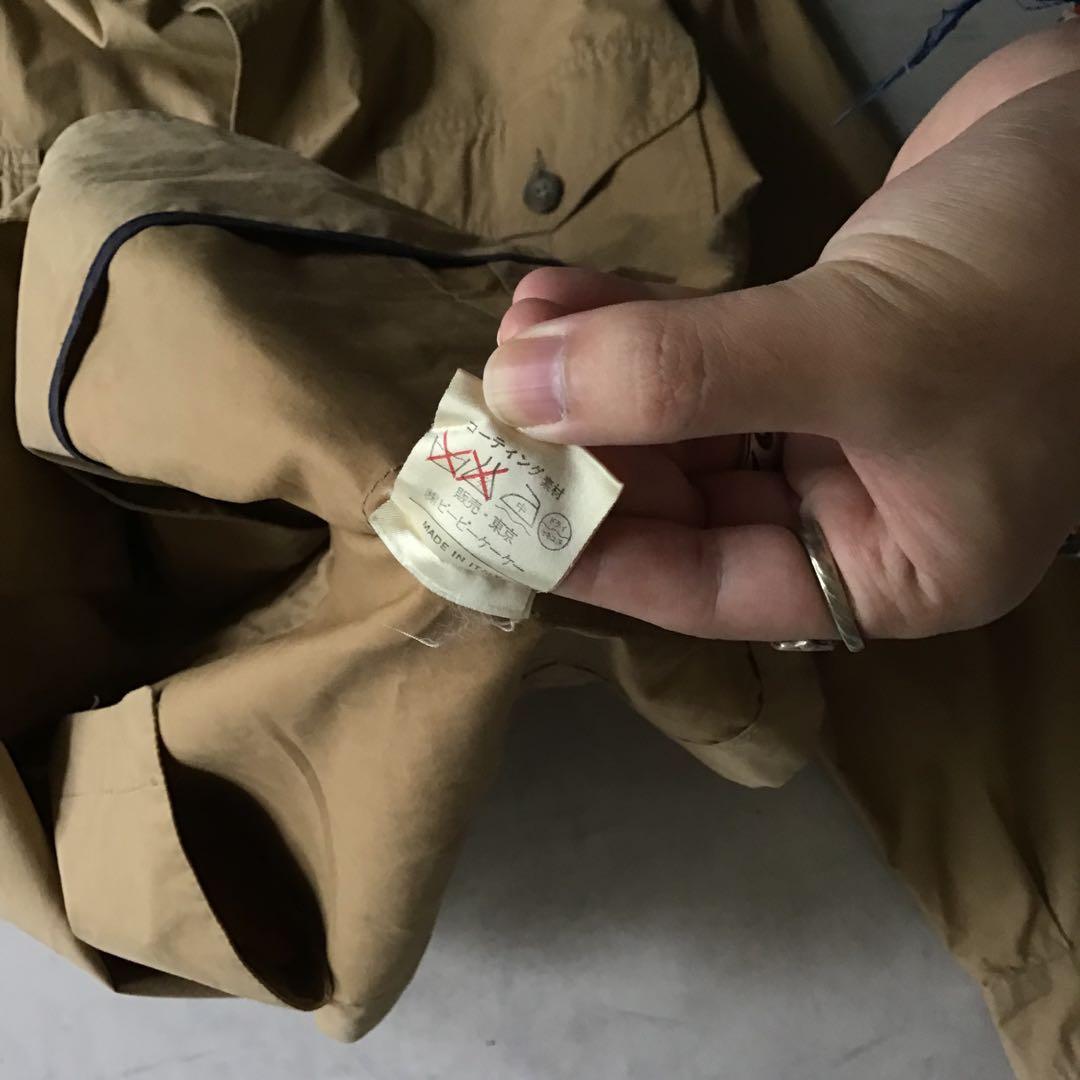 papas パパス　カバーオールジャケット　ハンティング　ベージュ