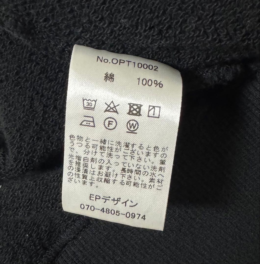 トップス Optstuff CREWNECK SWEAT SHIRT (BLACK) M