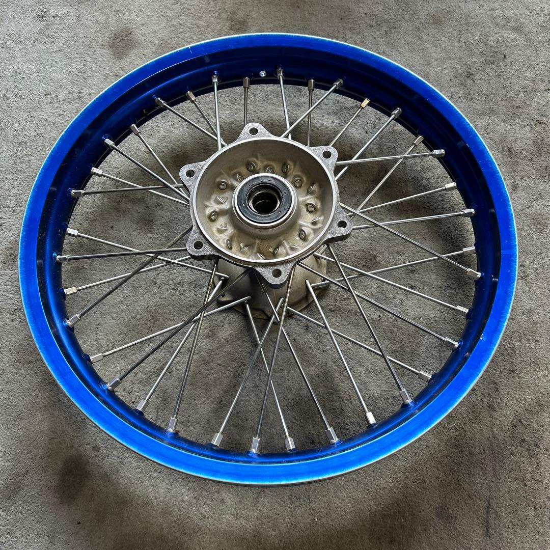 YZ250X YAMAHA D.I.D スポークホイール 青 日本製