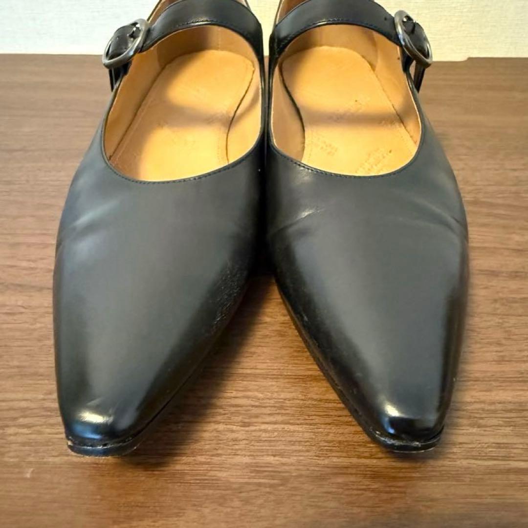 超美品　メゾンマルジェラ　ハイペリオン　メリージェーン　ポインテッドトゥ