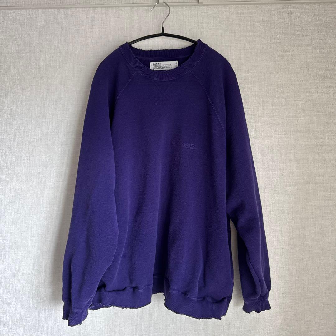 d*k様 DAIRIKU スウェット2022SS　Lサイズ