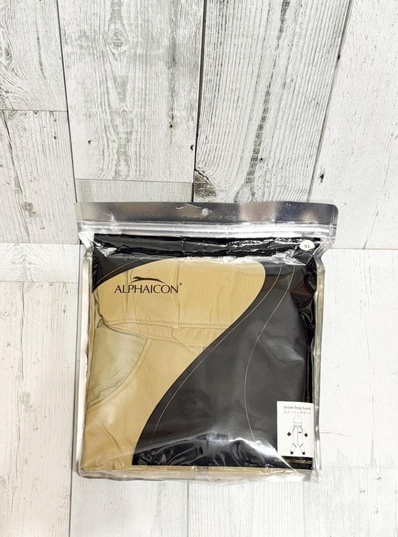 新品　アルファアイコン　スノードッグガード　3L　2021年モデル　ベージュ