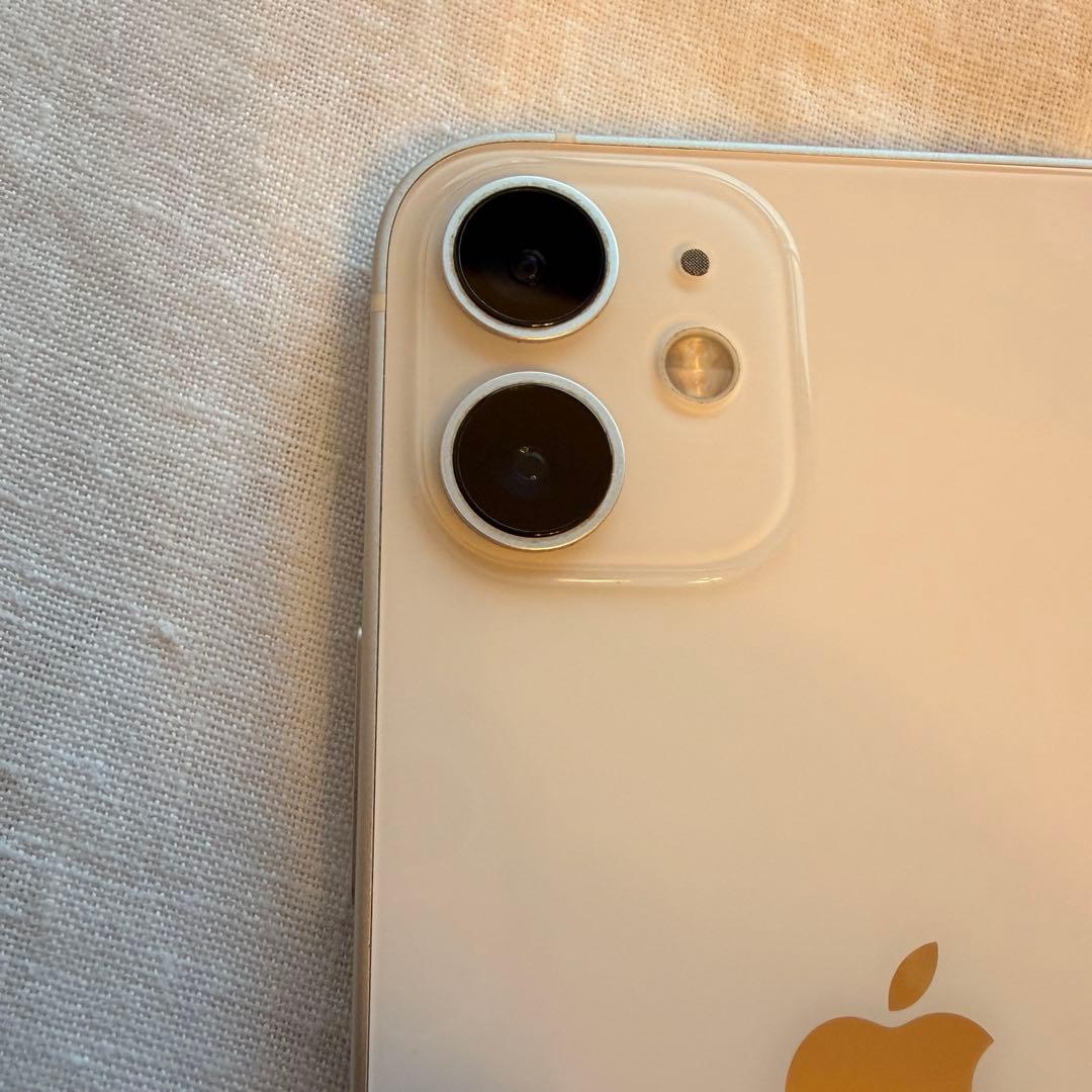 iPhone12mini ホワイト 128GB SIMフリー　バッテリー86%