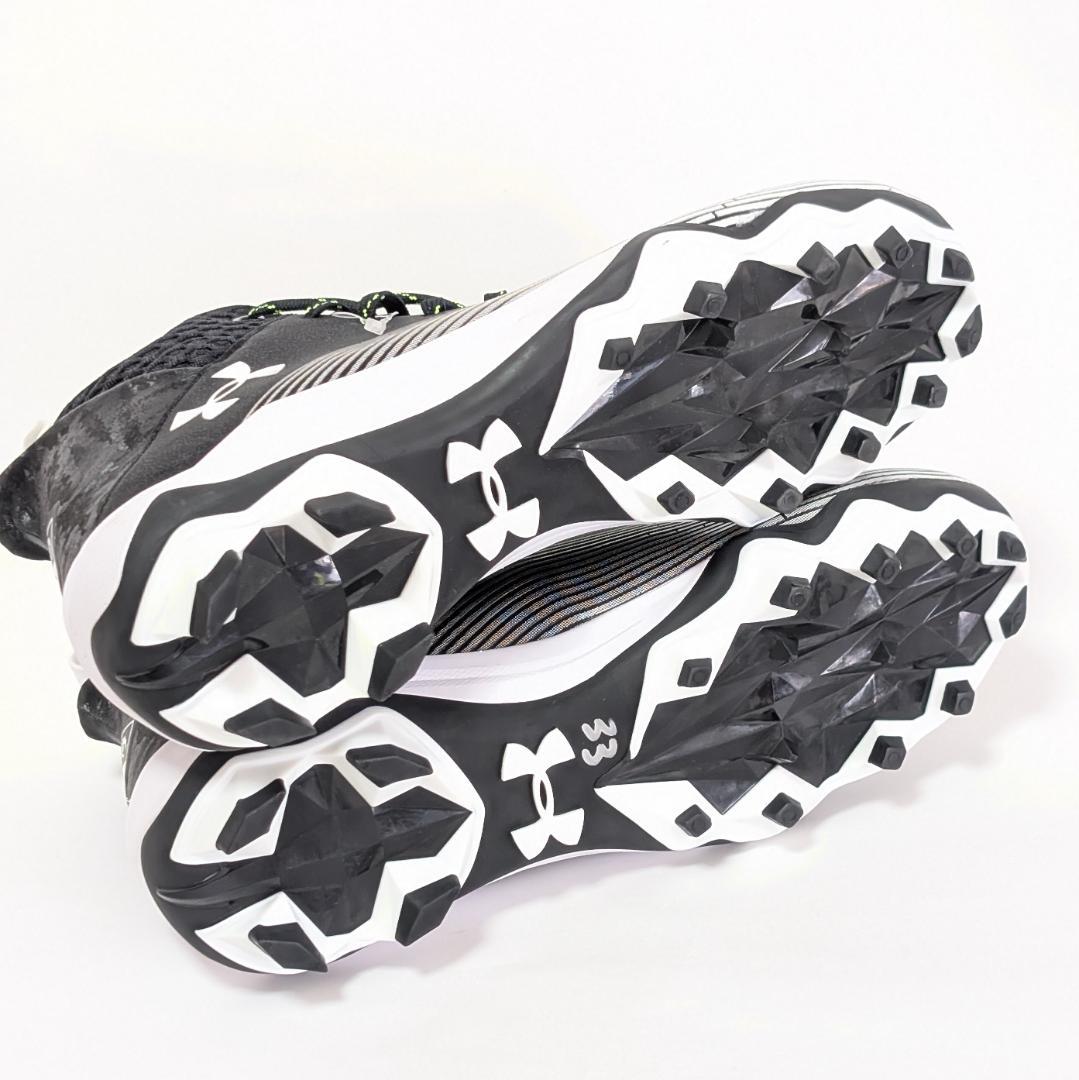 アンダーアーマー アメフトスパイク ブラック HAMMER 2 MC 27㎝