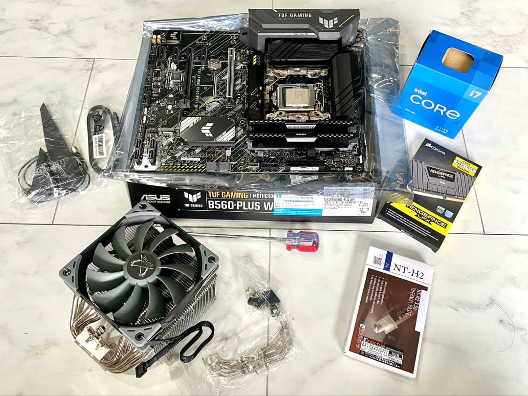 ASUS TUF GAMING B560+Core i7+16GB＋クーラー
