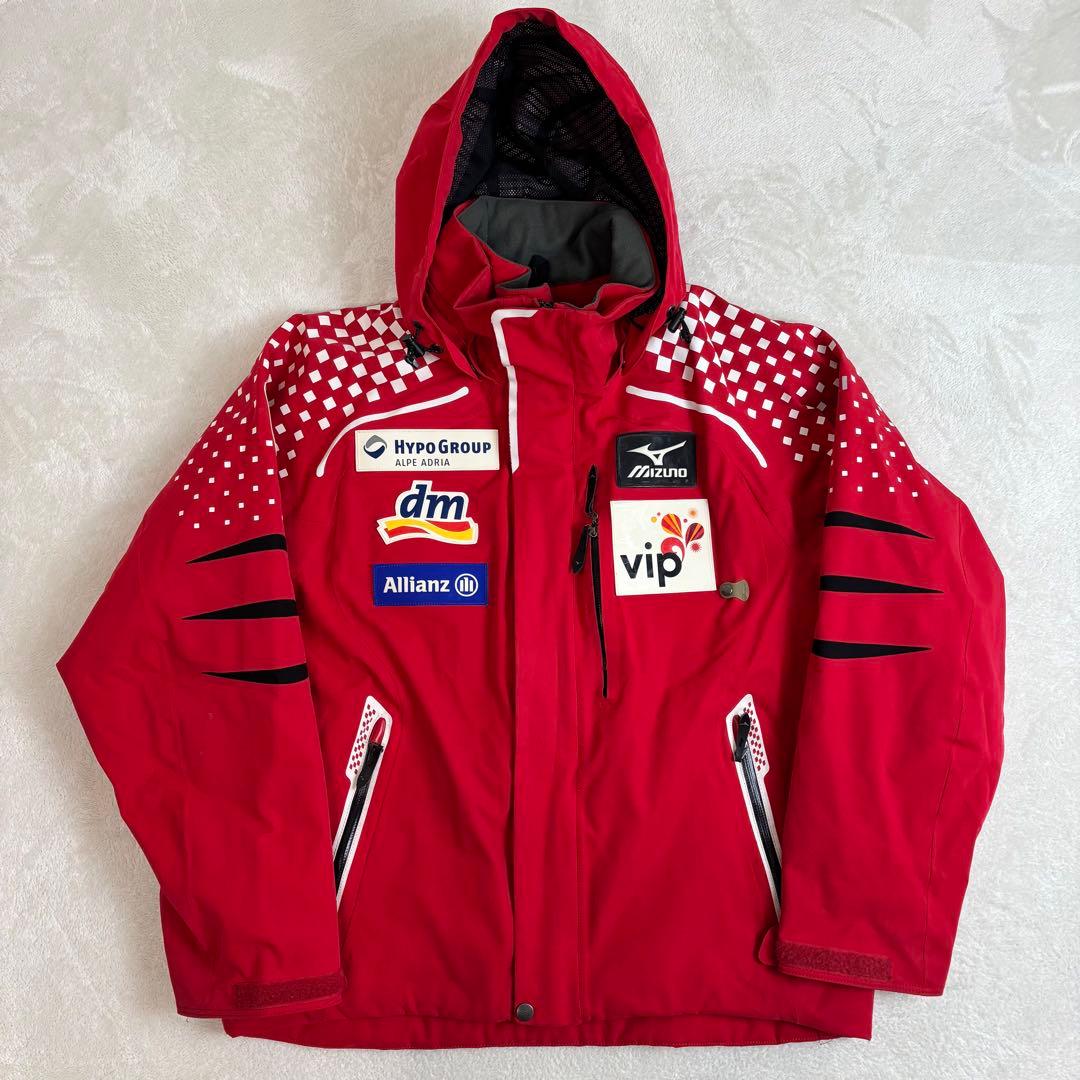クロアチア代表チームモデル　ミズノ　スキーウェア　サイズM