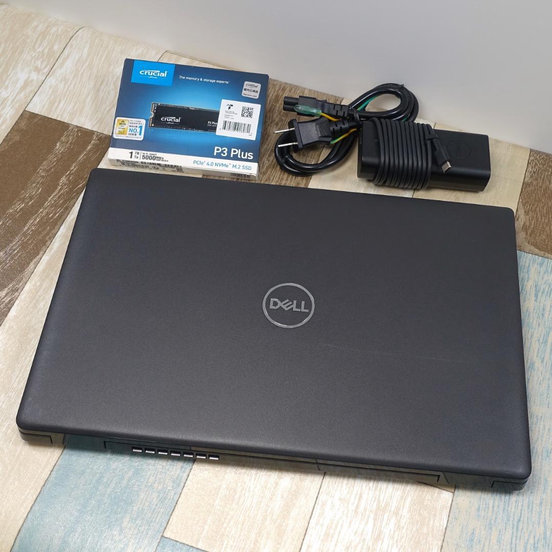 超高速大容量新品ＳＳＤ１ＴＢ搭載✨️美品で神速の２０２２年製✨第１１世代コアｉ５