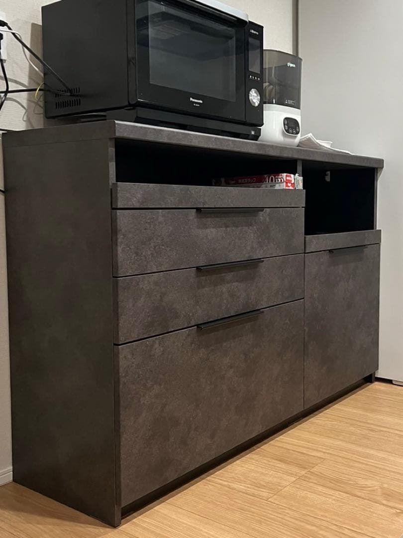 hon　パモウナ 食器棚 カウンター　IDA-S1400R セラミカネロ