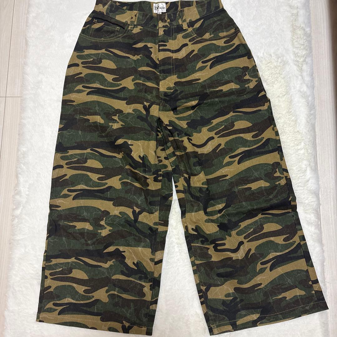 Deaile カモ柄バギーパンツ Mサイズ