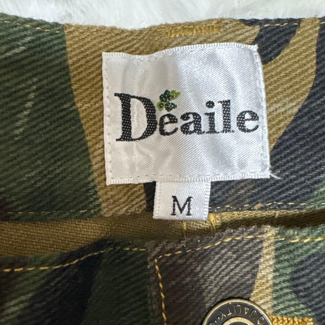 Deaile カモ柄バギーパンツ Mサイズ