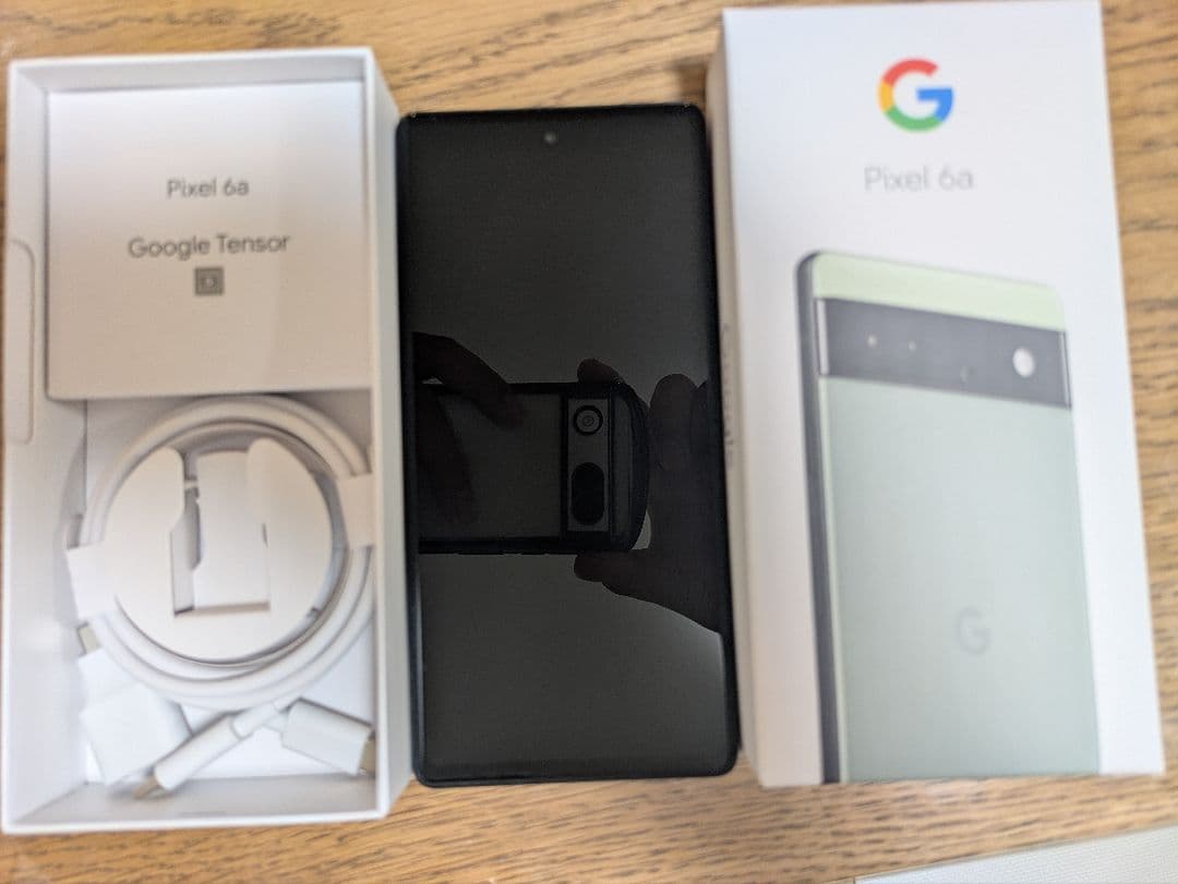 Google Pixel 6a 本体 箱、充電ケーブル付き