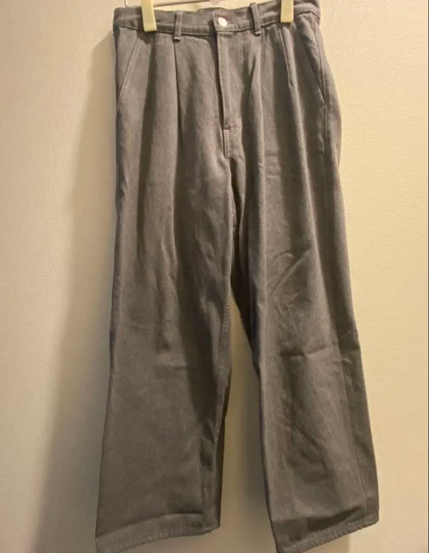 Graphpaper Denim TwoTuck Pants グレー 1