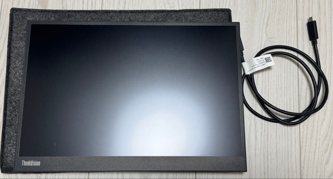 LenovoThinkVision M14d メーカー保証2027年７月まで