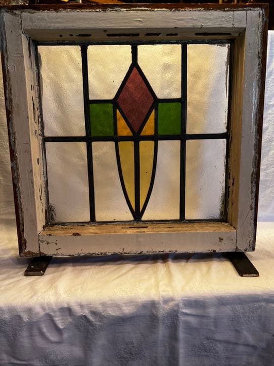 アンティーク　ステンドグラス