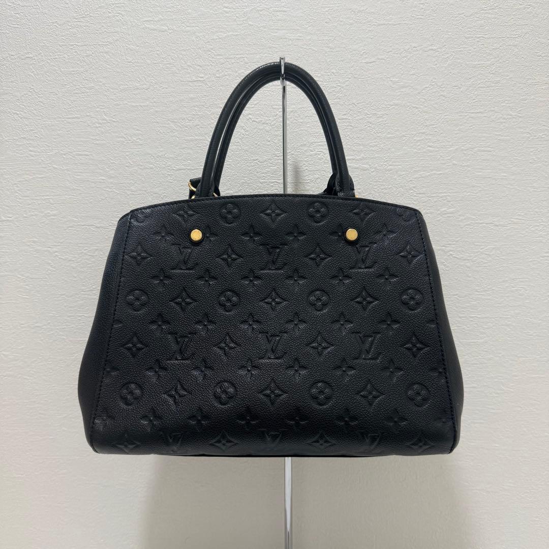 ルイヴィトン モノグラムアンプラント モンテーニュMM ハンドバッグM41048