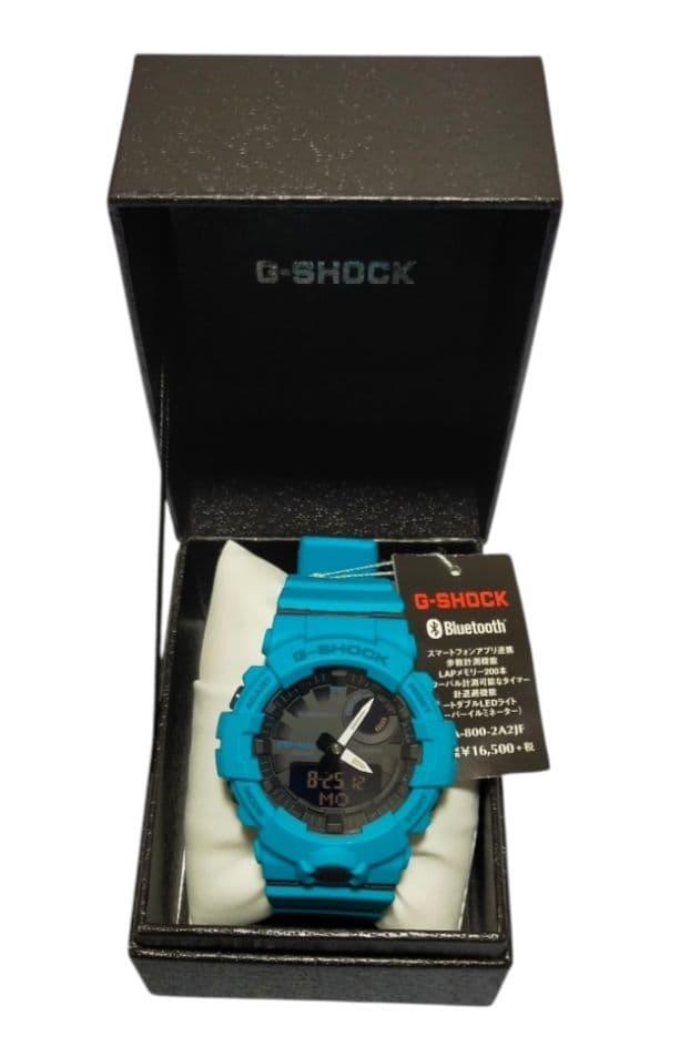 G-SHOCK GBA-800-2A2JF Bluetooth 腕時計 青