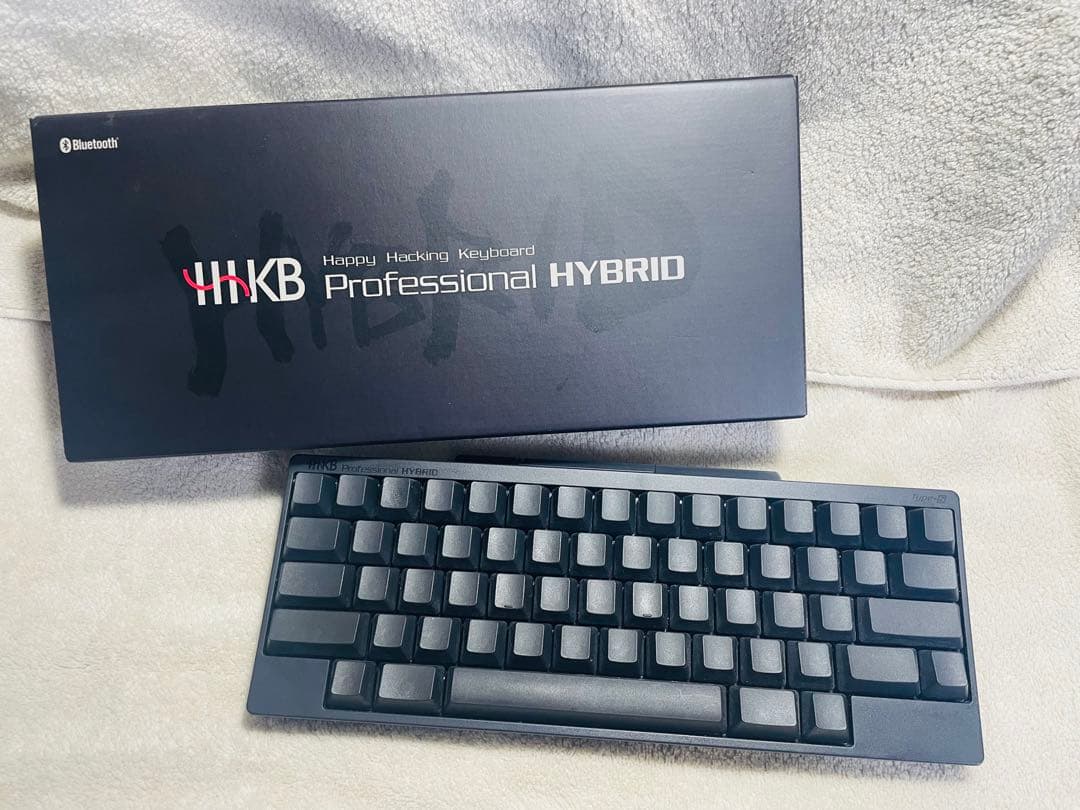 HHKB Professional HYBRID Type-S 無刻印 墨