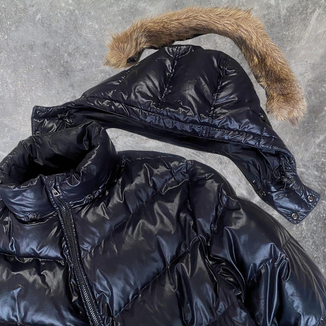 OLD UNIQLOプレミアムダウンジャケット 短丈 y2k お兄系 グランジ