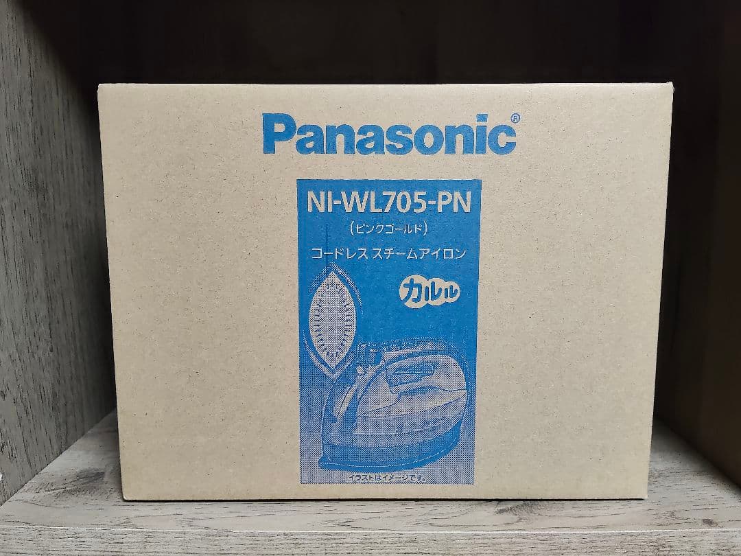 Panasonic NI-WL705-PN コードレススチームアイロン