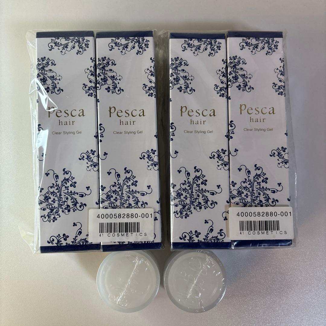 ペスカ ヘアクリアスタイリングジェル 100g×4 / 20g×2セット