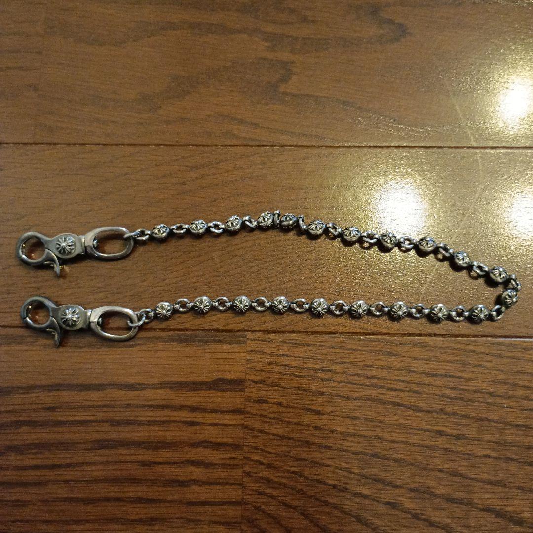 ウォレットチェーン　約55センチ　クロム　タイプ