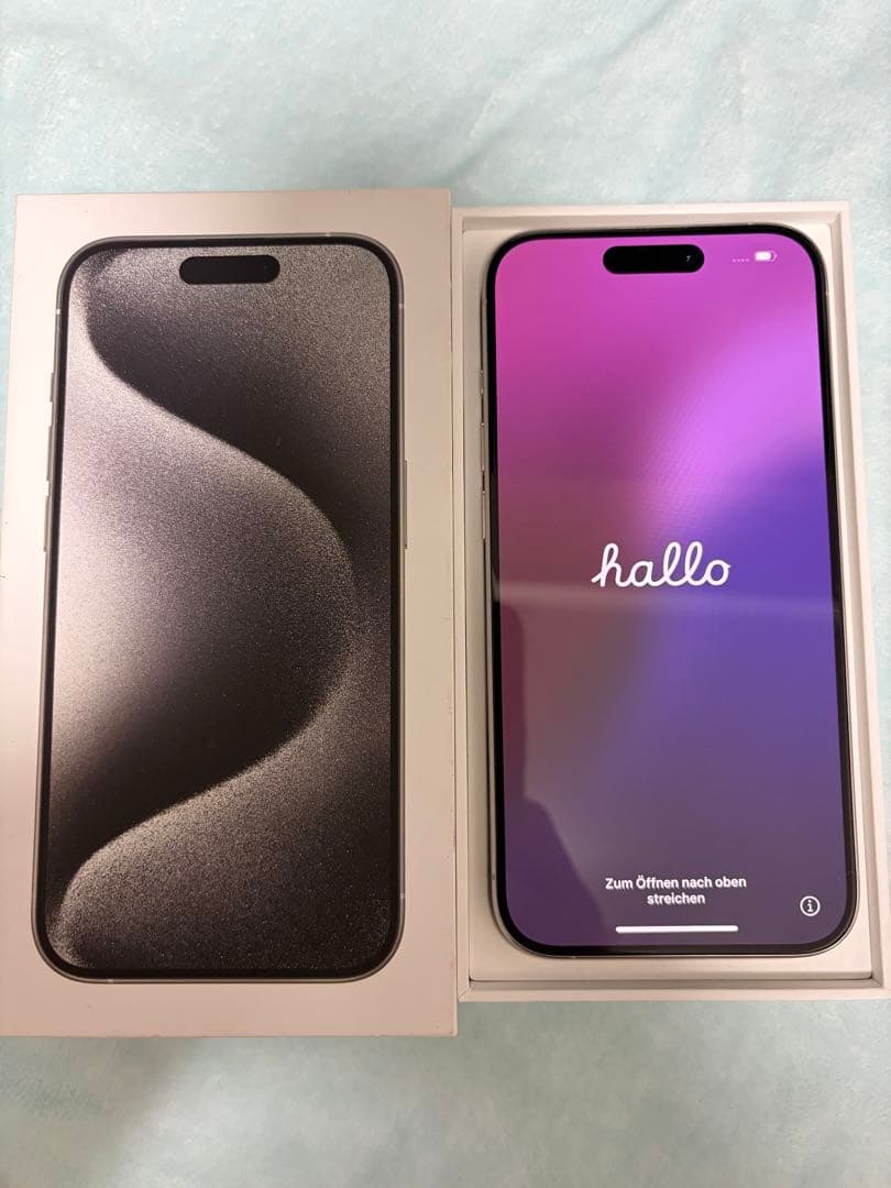【美品】Apple iPhone15 Pro 512GB SIMフリー