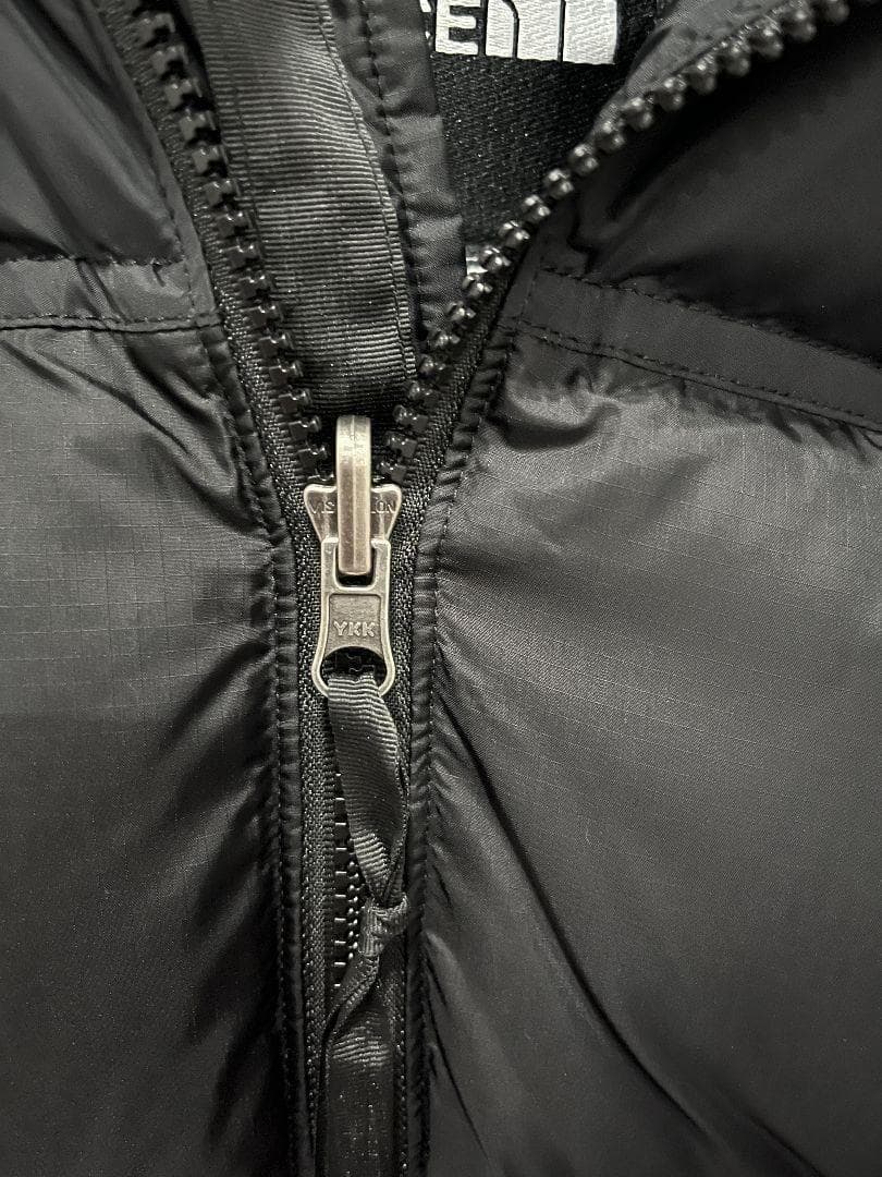 【XL】極美品 ノースフェイス ヌプシ ブラック ダウンジャケット