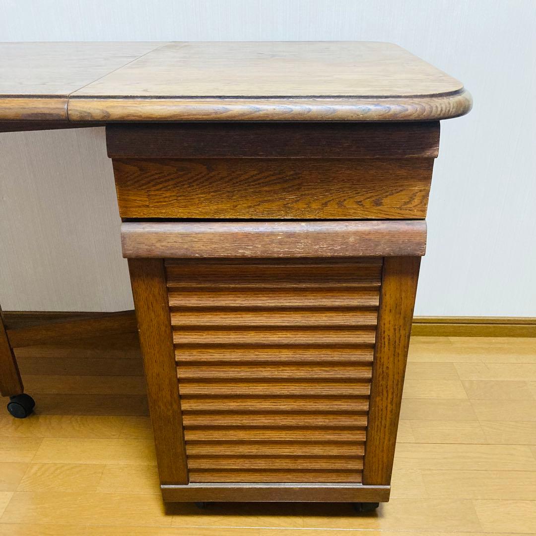 レア！一点物！アンティーク調 バタフライダイニングテーブル 2人掛け 折りたたみ