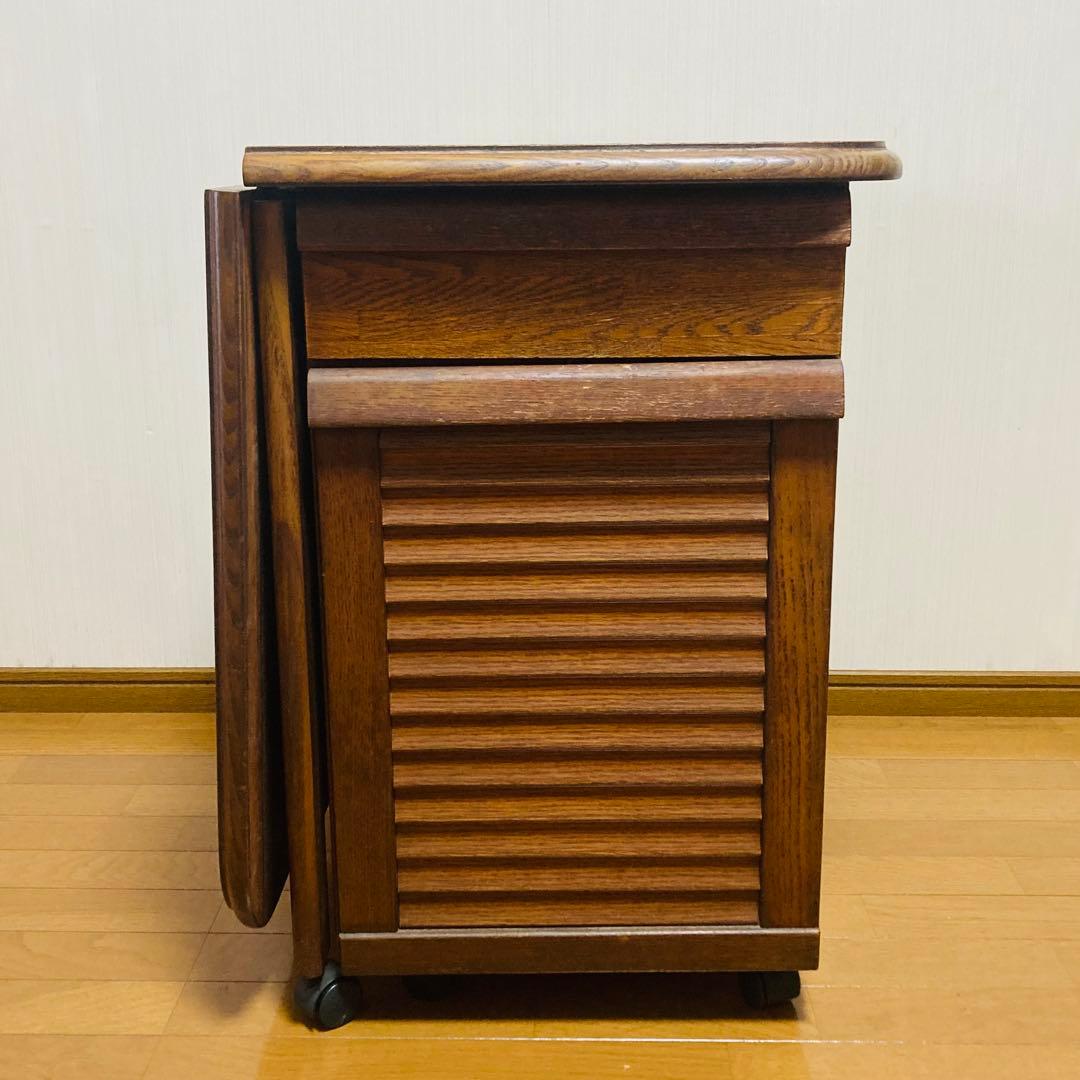 レア！一点物！アンティーク調 バタフライダイニングテーブル 2人掛け 折りたたみ