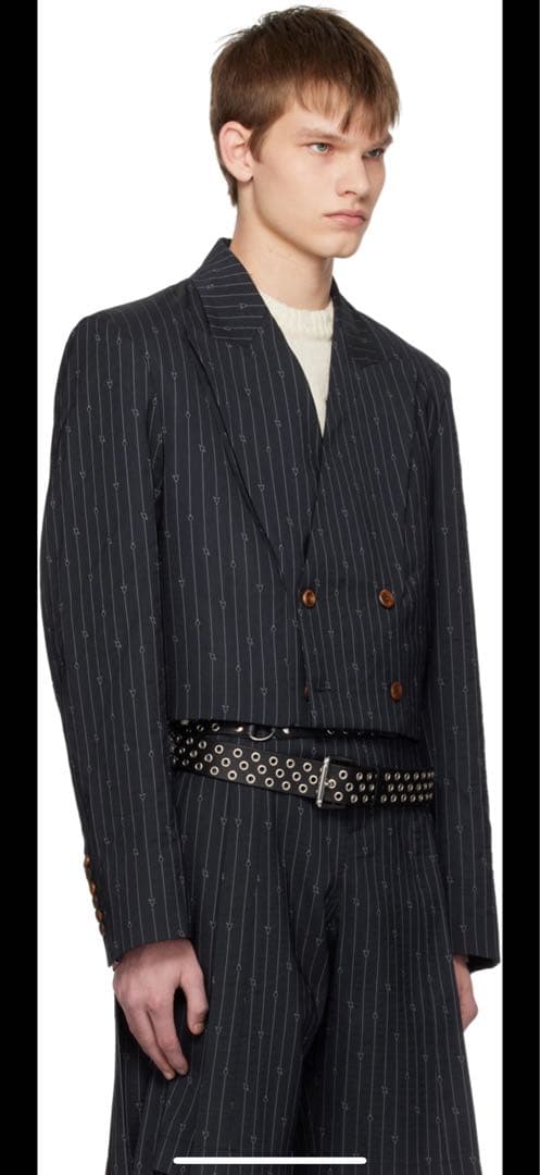 Charles Jeffery Loverboyテーラードジャケット