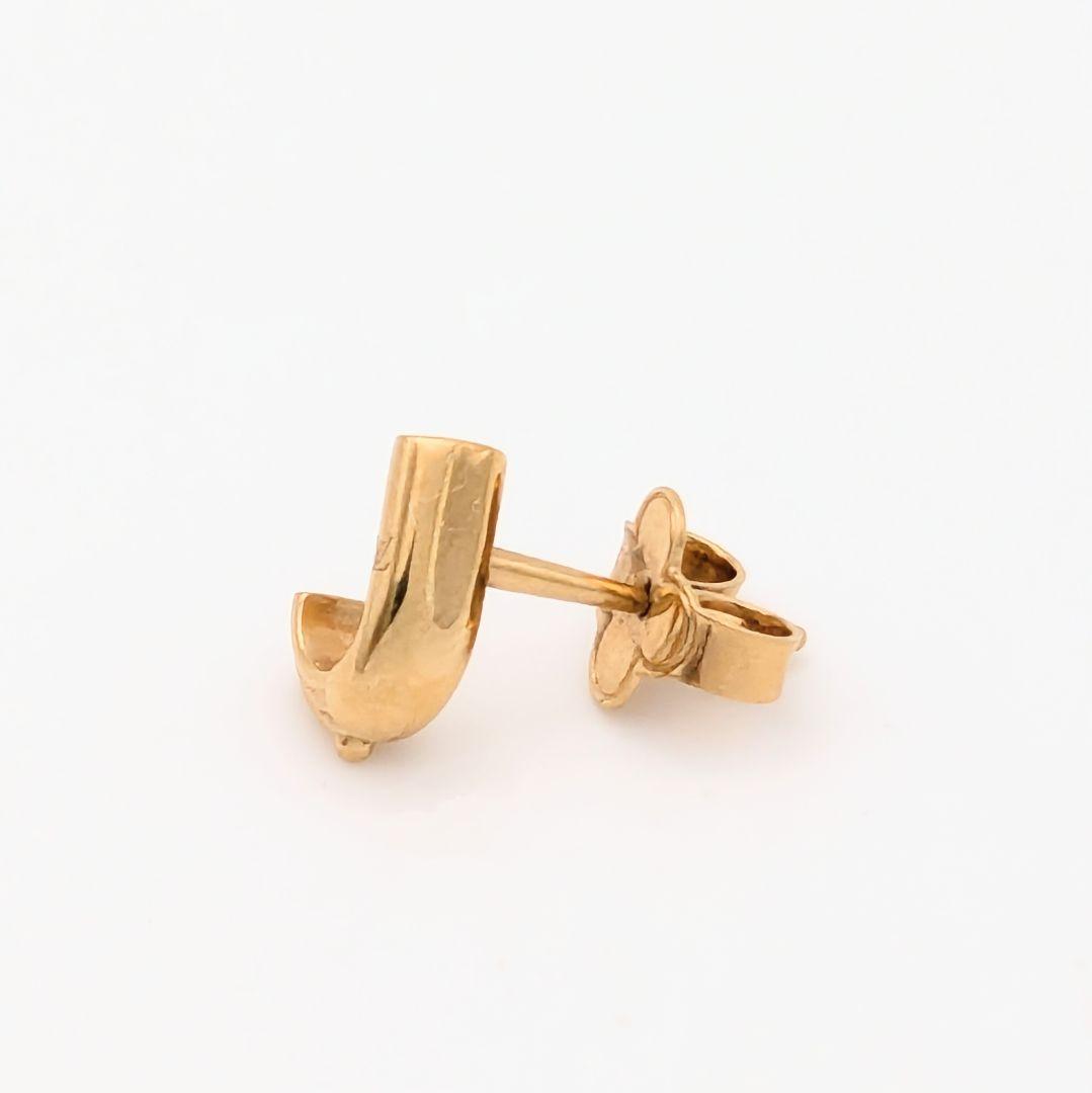 美品 ルイヴィトン ブックルドレイユ LV＆ME ピアス 片方 イニシャル