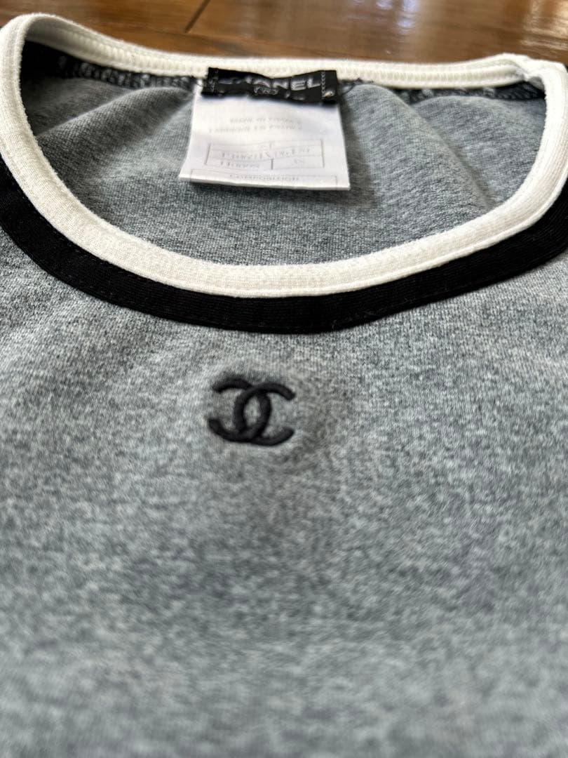 CHANEL ビンテージ シャネル　半袖 Tシャツ