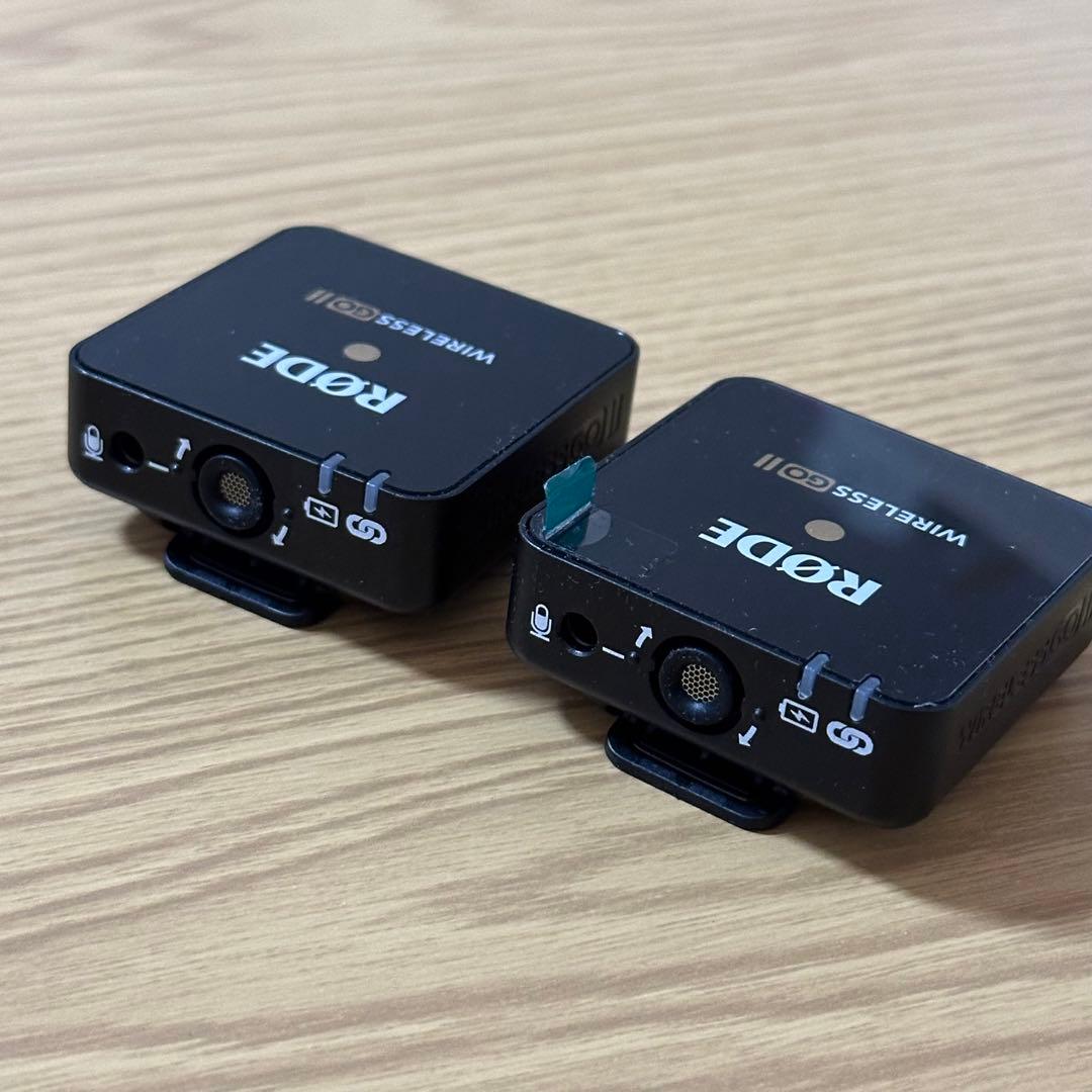 RODE wireless go 2 Microphones ワイヤレスゴーツー