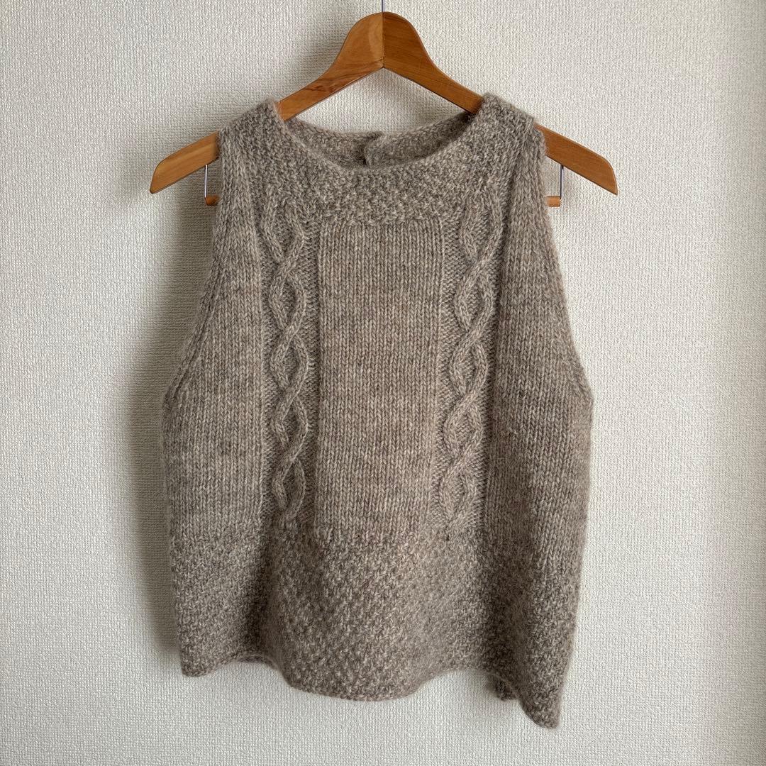 FRENCH Bleu TANG ニットベスト