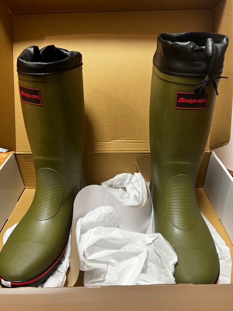 激レア Snap-on スナップオン 長靴 レインシューズ