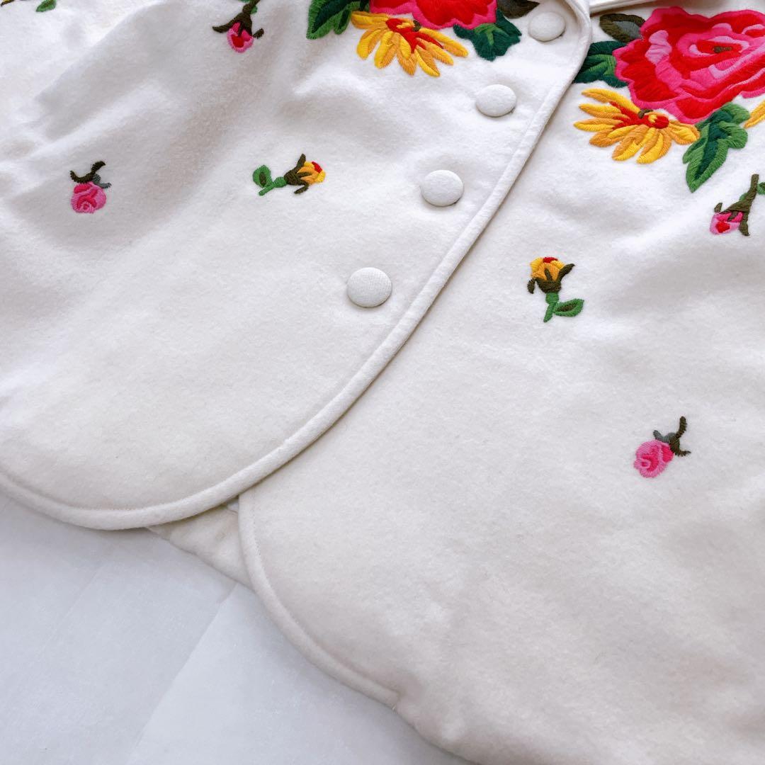 希少美品✨アイエス イッセイミヤケ ツモリチサト 中綿コート 刺繍 花柄 9号