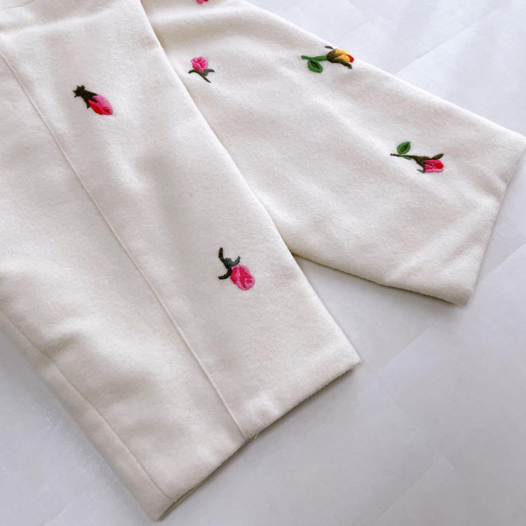 希少美品✨アイエス イッセイミヤケ ツモリチサト 中綿コート 刺繍 花柄 9号