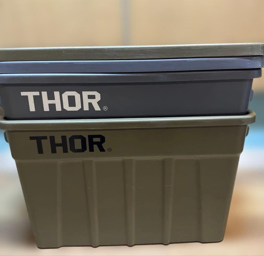 k*n様 THOR 75L コンテナボックス　2個セット｜アウトドア・収納｜中古