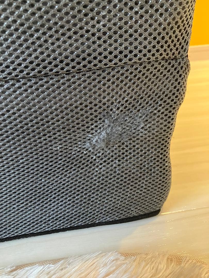 【状態良・送料込】GOKUMIN セミダブルマットレス黒(低反発、三つ折)